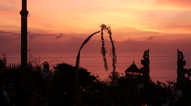 A Spectacular Sunset in Bali