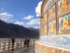 Buddhism is widely practiced in Ladakh