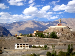 The Diskit Buddha silently watching over the Nubra Valley