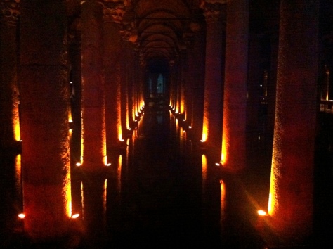 The Depth of Basilica Cistern